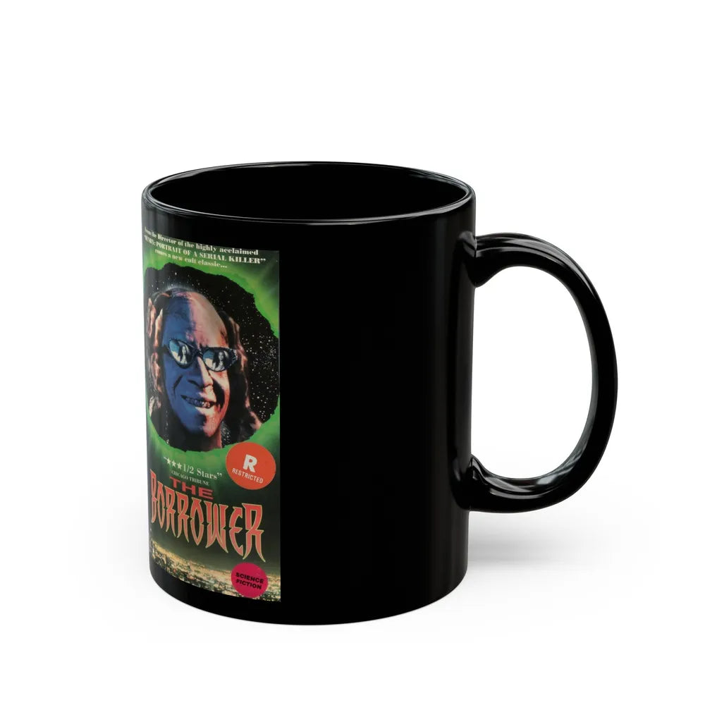 THE BORROWER (VHS COVER) - Black Coffee Mug-Go Mug Yourself