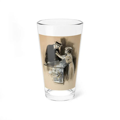 The Boutonniere (Magazine Illustration) Pint Glass 16oz 16oz - Go Mug Yourself
