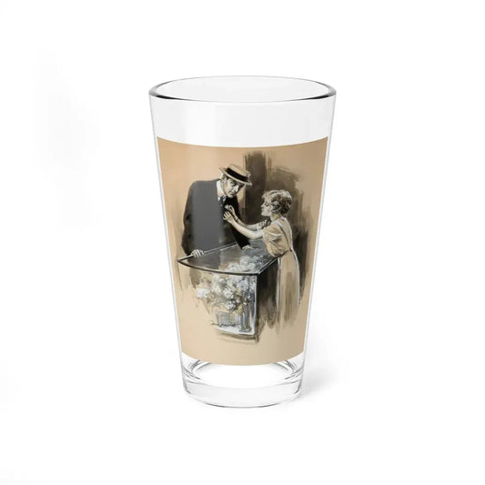 The Boutonniere (Magazine Illustration) Pint Glass 16oz 16oz - Go Mug Yourself