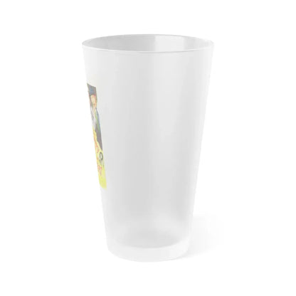 THE BOWERY BOYS MEET THE MONSTERS 1954 Movie Poster - Frosted Pint Glass 16oz - Go Mug Yourself