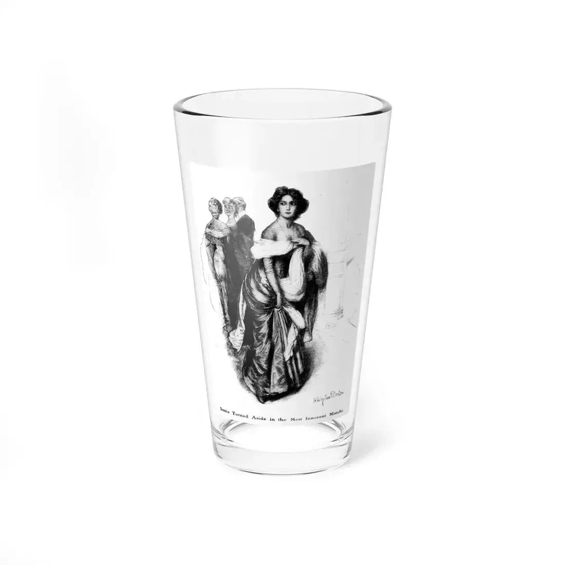 The Box On The Grand Tier, Sunday Magazine, January 7, 1906 (Magazine Illustration) Pint Glass 16oz 16oz - Go Mug Yourself