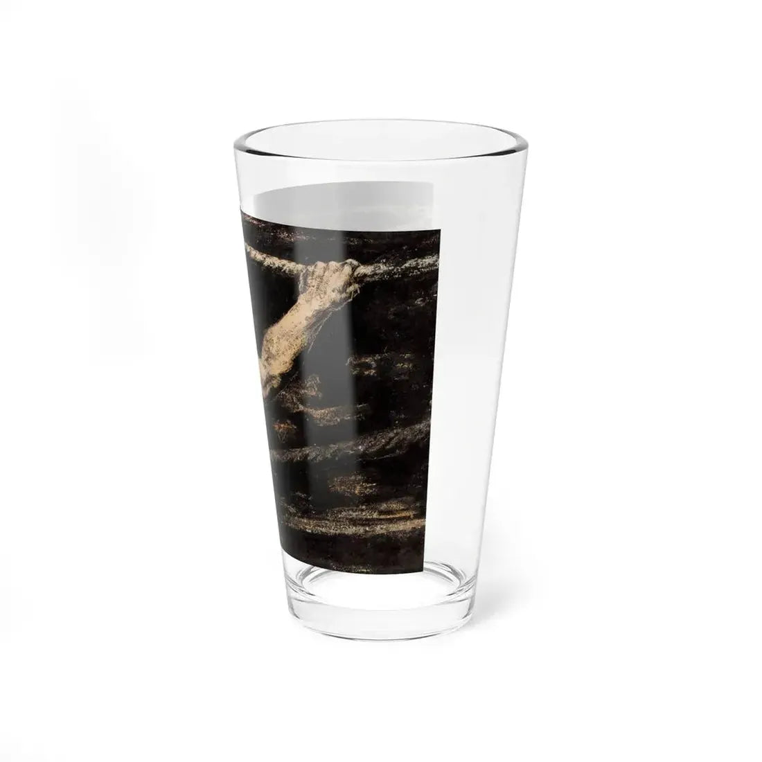 The Boxer (Magazine Illustration) Pint Glass 16oz - Go Mug Yourself