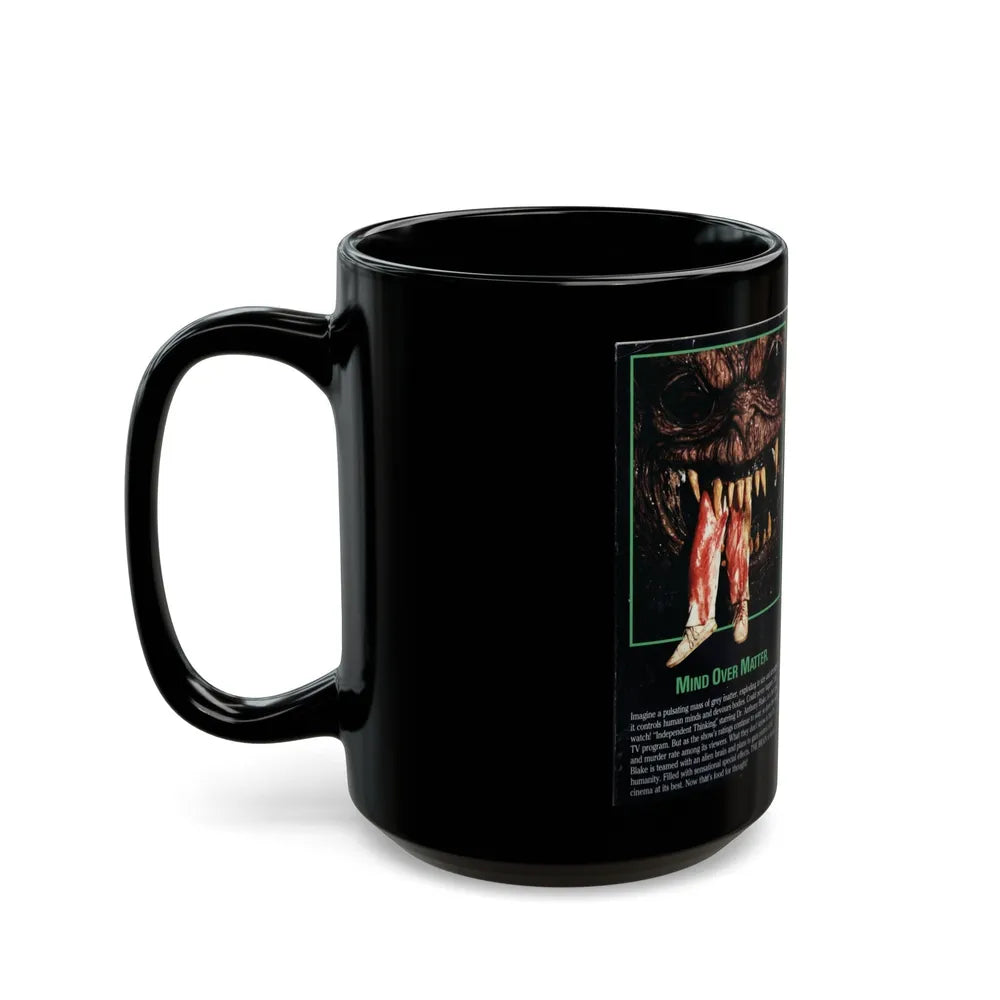 THE BRAIN (VHS COVER) - Black Coffee Mug-Go Mug Yourself