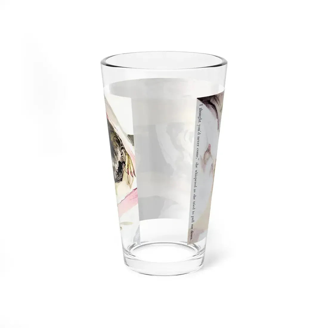 The Brave Girls (1), Cosmopolitan, December 1955 (Magazine Illustration) Pint Glass 16oz - Go Mug Yourself