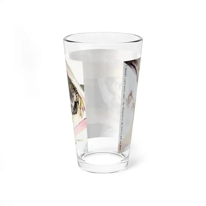 The Brave Girls (1), Cosmopolitan, December 1955 (Magazine Illustration) Pint Glass 16oz - Go Mug Yourself