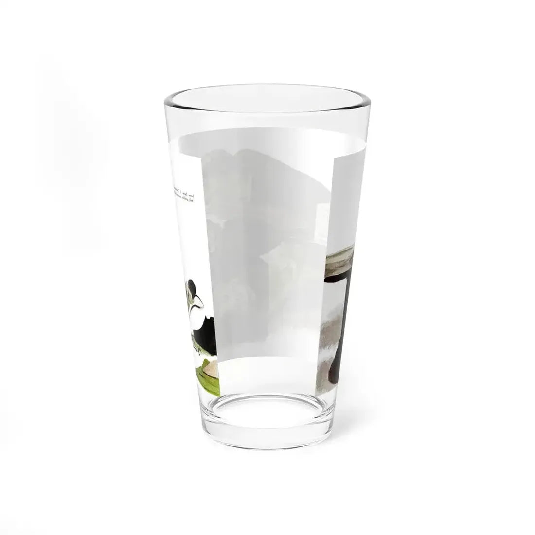 The Brave Girls (2), Cosmopolitan, December 1955 (Magazine Illustration) Pint Glass 16oz - Go Mug Yourself