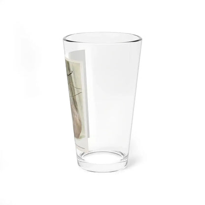 The Brave Girls (3), Cosmopolitan, December 1955 (Magazine Illustration) Pint Glass 16oz - Go Mug Yourself