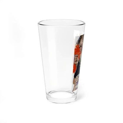 The Breaking Point, Good Housekeeping, August 1959 (Magazine Illustration) Pint Glass 16oz - Go Mug Yourself