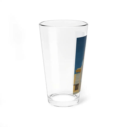 The Breakwater (Magazine Illustration) Pint Glass 16oz - Go Mug Yourself