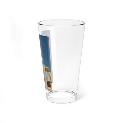 The Breakwater (Magazine Illustration) Pint Glass 16oz-Go Mug Yourself