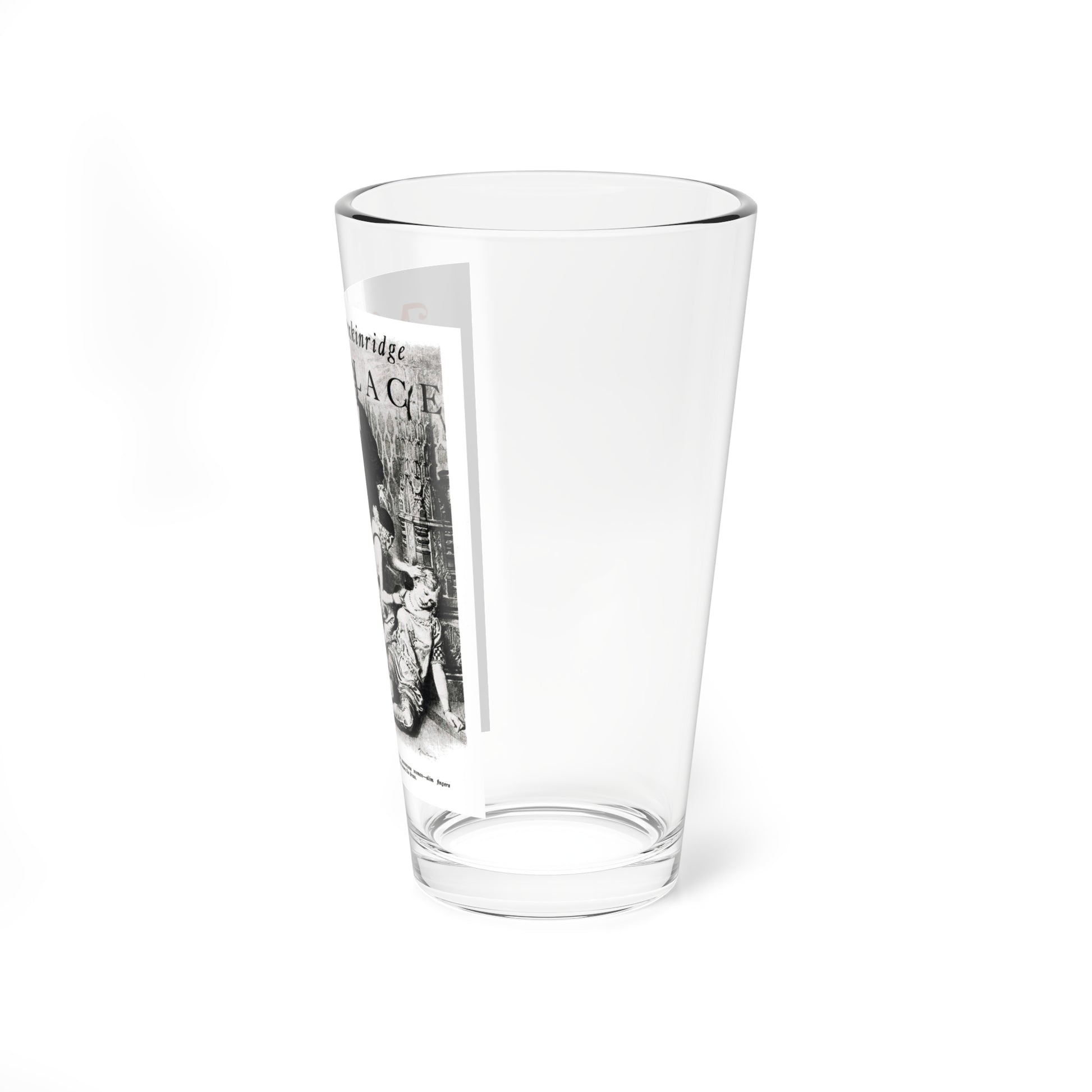 The Breckinridge Necklace (1), Liberty magazine, March 2, 1929 (Magazine Illustration) Pint Glass 16oz-Go Mug Yourself