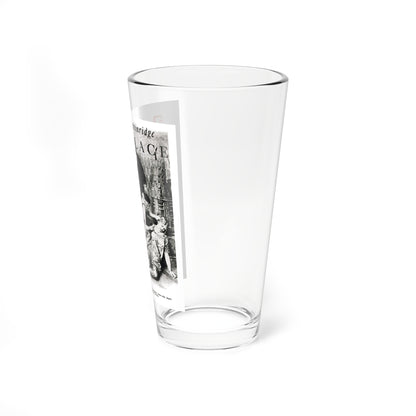 The Breckinridge Necklace (1), Liberty magazine, March 2, 1929 (Magazine Illustration) Pint Glass 16oz-Go Mug Yourself