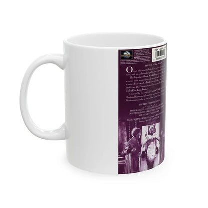 THE BRIDE OF FRANKENSTEIN (VHS COVER) - White Coffee Mug-Go Mug Yourself