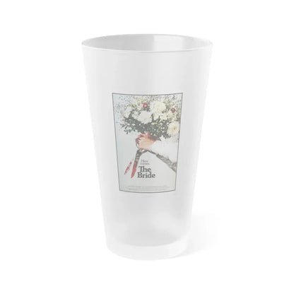 THE BRIDE (THE HOUSE THAT CRIED MURDER) 3 1973 Movie Poster - Frosted Pint Glass 16oz Default Title - Go Mug Yourself