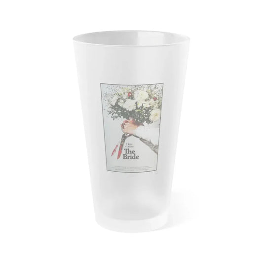 THE BRIDE (THE HOUSE THAT CRIED MURDER) 3 1973 Movie Poster - Frosted Pint Glass 16oz Default Title - Go Mug Yourself