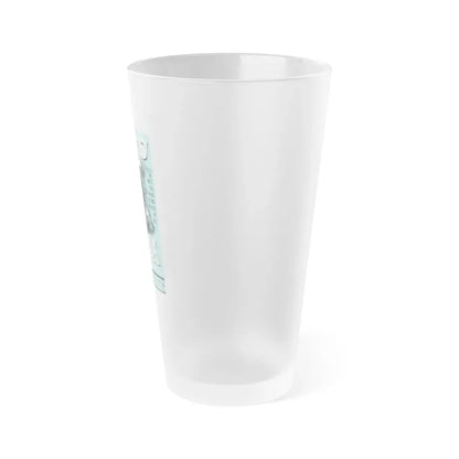 THE BRIDES OF DRACULA (2) 1960 Movie Poster - Frosted Pint Glass 16oz - Go Mug Yourself