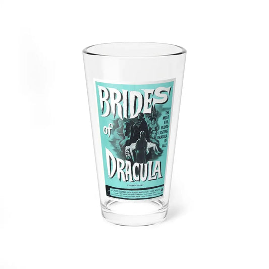 THE BRIDES OF DRACULA (2) 1960 Movie Poster - Pint Glass 16oz 16oz - Go Mug Yourself