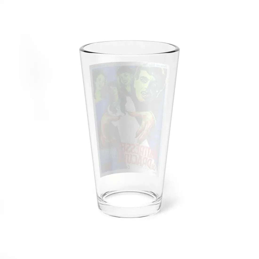 THE BRIDES OF DRACULA (FRENCH) 1960 Movie Poster - Pint Glass 16oz - Go Mug Yourself