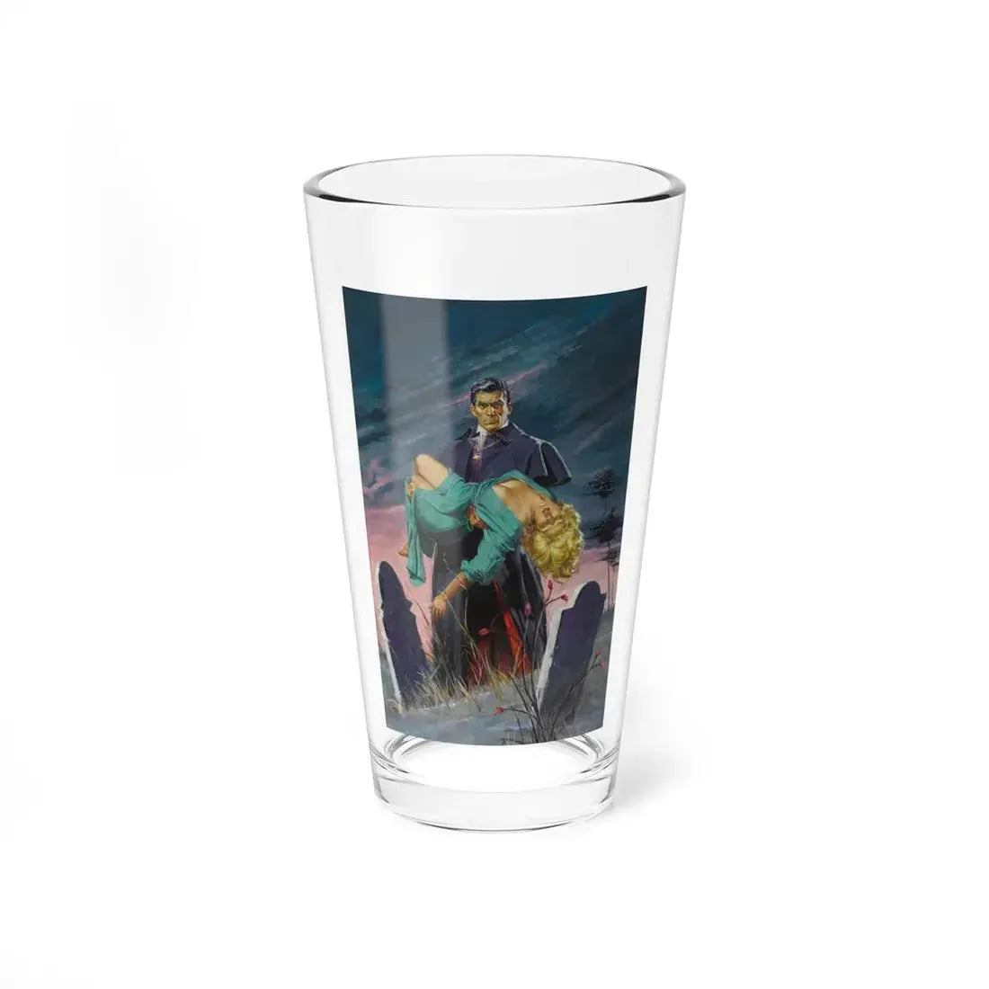 The Brides of Dracula, Monarch paperback cover, 1960 - Pint Glass 16oz 16oz - Go Mug Yourself