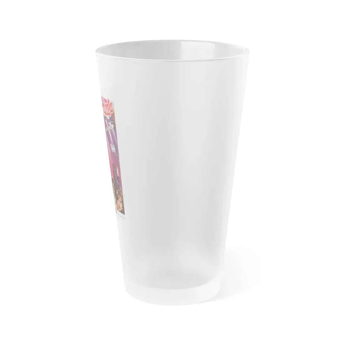 THE BRIDES OF DRACULA (SPANISH) 1960 Movie Poster - Frosted Pint Glass 16oz - Go Mug Yourself