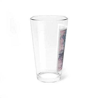 The Bridge (1), Cosmopolitan, February 1962 (Magazine Illustration) Pint Glass 16oz - Go Mug Yourself