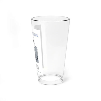 The Bright Coin, Redbook, August 1949 (Magazine Illustration) Pint Glass 16oz - Go Mug Yourself