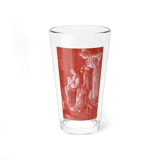 The Brilliant Lady Mary (2), Pictorial Review, July 1928 (Magazine Illustration) Pint Glass 16oz 16oz - Go Mug Yourself