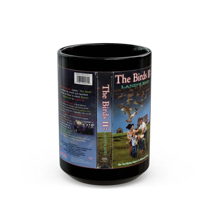 THE BRIRDS 2 LANDS END (VHS COVER) - Black Coffee Mug-15oz-Go Mug Yourself