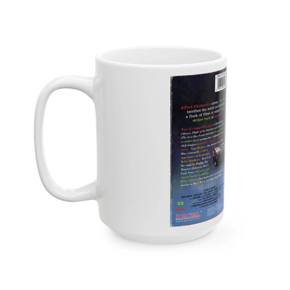 THE BRIRDS 2 LANDS END (VHS COVER) - White Coffee Mug-Go Mug Yourself