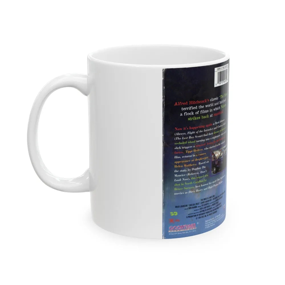 THE BRIRDS 2 LANDS END (VHS COVER) - White Coffee Mug-Go Mug Yourself