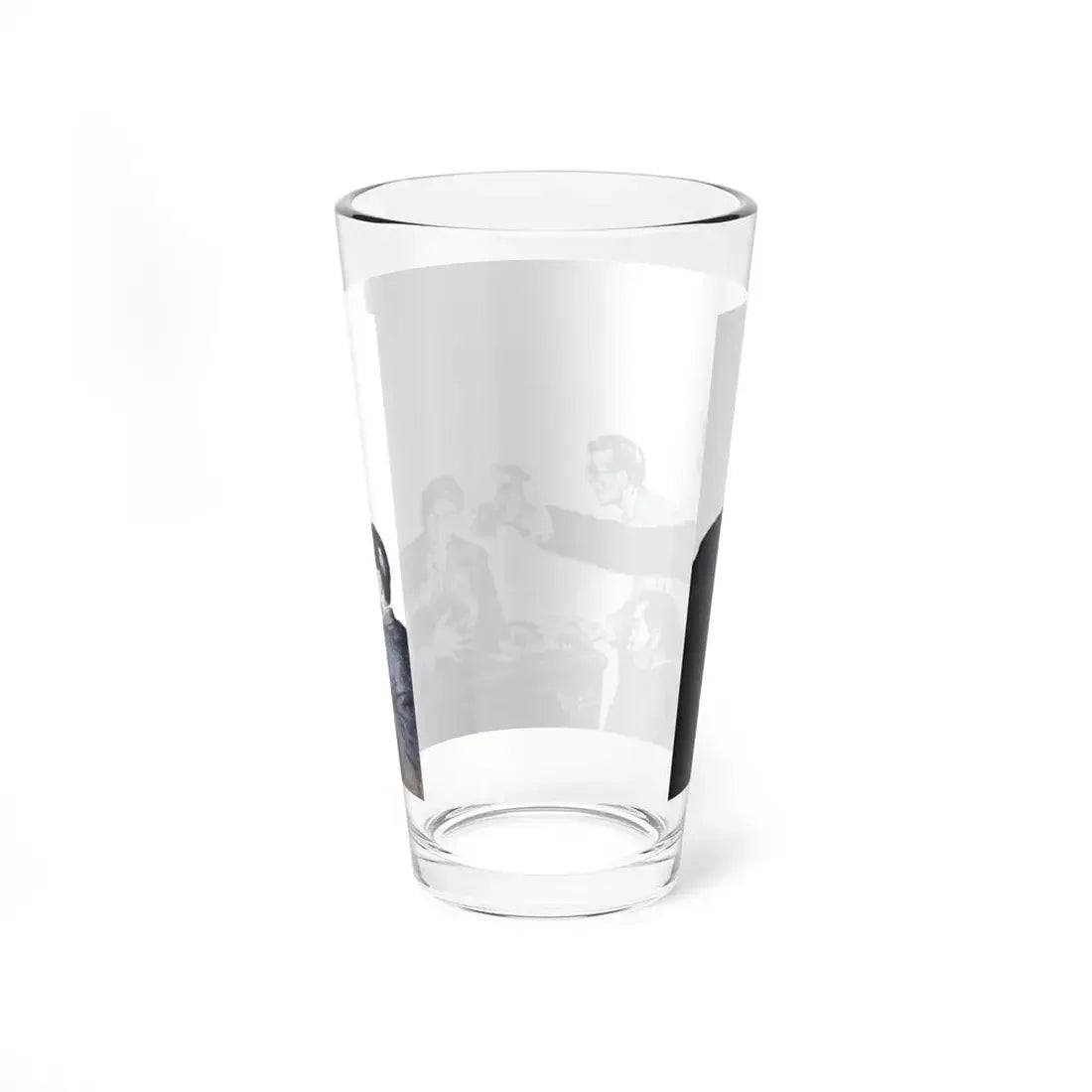 The British Guiana Magenta, Bluebook, February 1954 (Magazine Illustration) Pint Glass 16oz - Go Mug Yourself