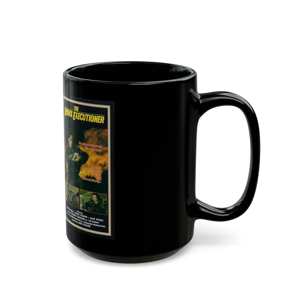 THE BRONX EXECUTIONER (VHS COVER) - Black Coffee Mug-Go Mug Yourself