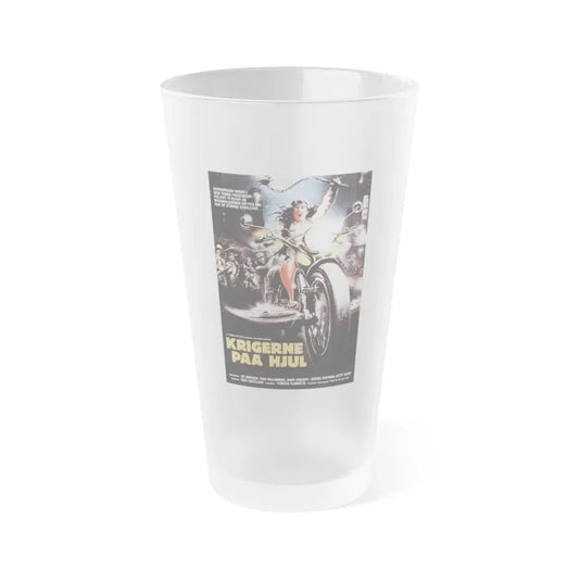 THE BRONX WARRIORS (DANISH) 1982 Movie Poster - Frosted Pint Glass 16oz Default Title - Go Mug Yourself