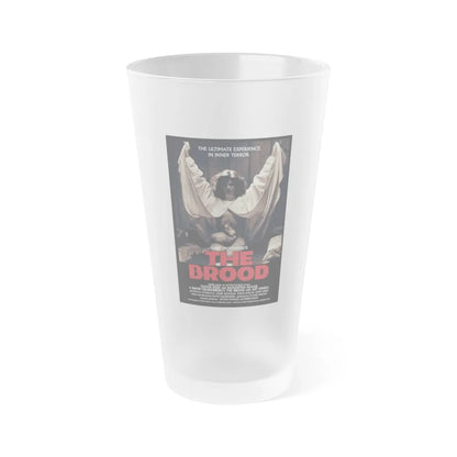 THE BROOD (2) 1979 Movie Poster - Frosted Pint Glass 16oz-Go Mug Yourself