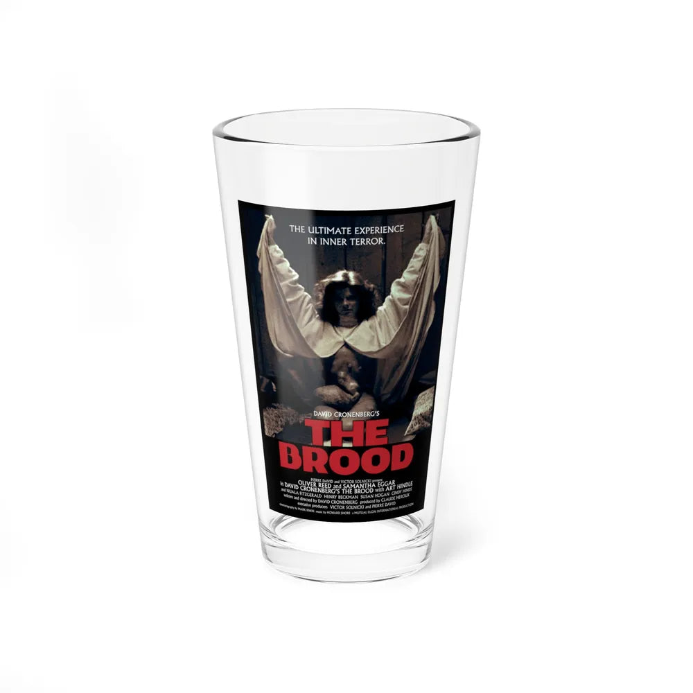 THE BROOD (2) 1979 Movie Poster - Pint Glass 16oz-16oz-Go Mug Yourself