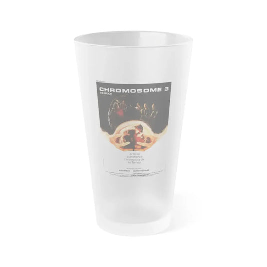 THE BROOD (4) 1979 Movie Poster - Frosted Pint Glass 16oz Default Title - Go Mug Yourself