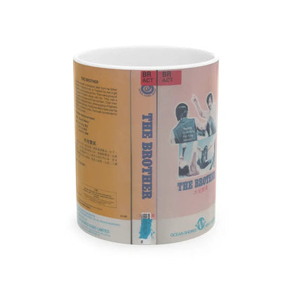 THE BROTHER (VHS COVER) - White Coffee Mug 11oz - Go Mug Yourself