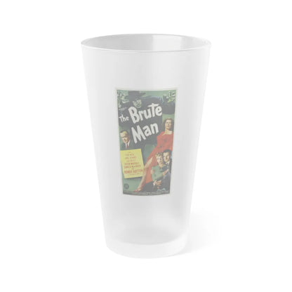 THE BRUTE MAN 1946 Movie Poster - Frosted Pint Glass 16oz-Go Mug Yourself