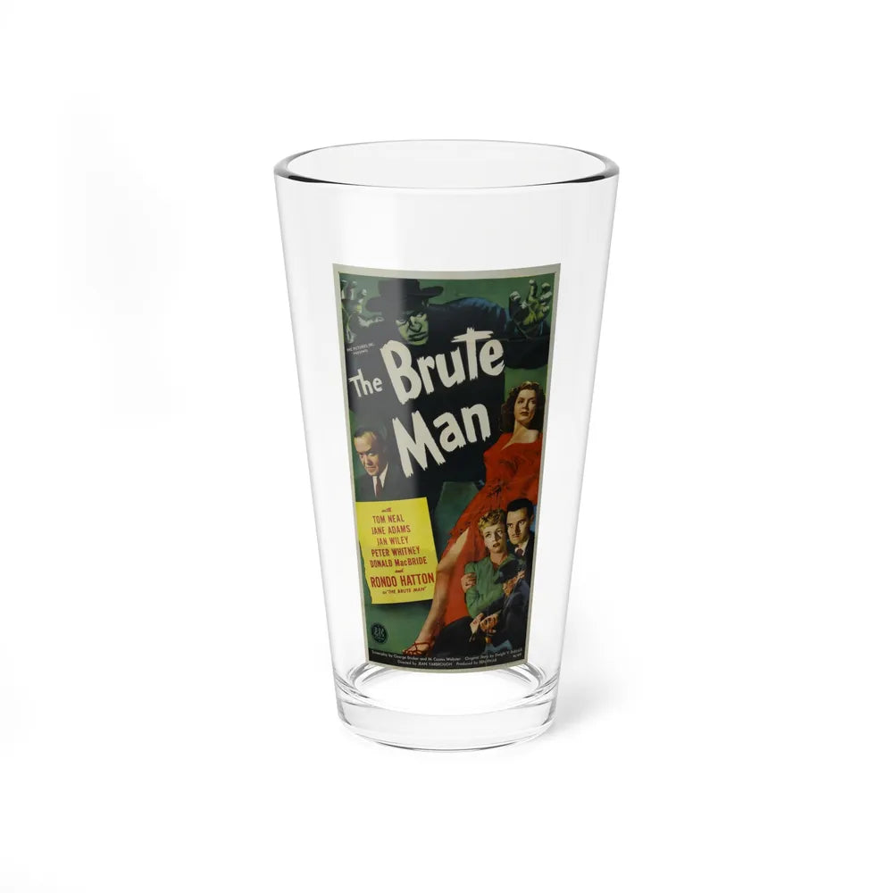 THE BRUTE MAN 1946 Movie Poster - Pint Glass 16oz-16oz-Go Mug Yourself