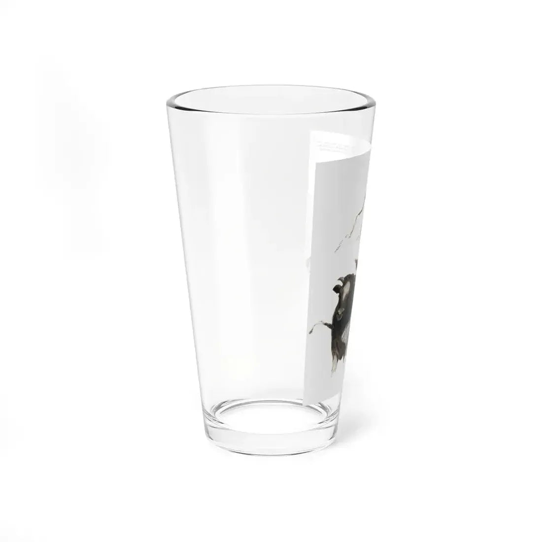 The Bull (1), McCall's magazine, July 1922 (Magazine Illustration) Pint Glass 16oz - Go Mug Yourself