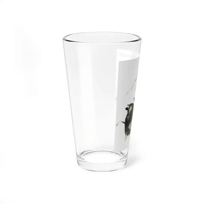 The Bull (1), McCall's magazine, July 1922 (Magazine Illustration) Pint Glass 16oz - Go Mug Yourself