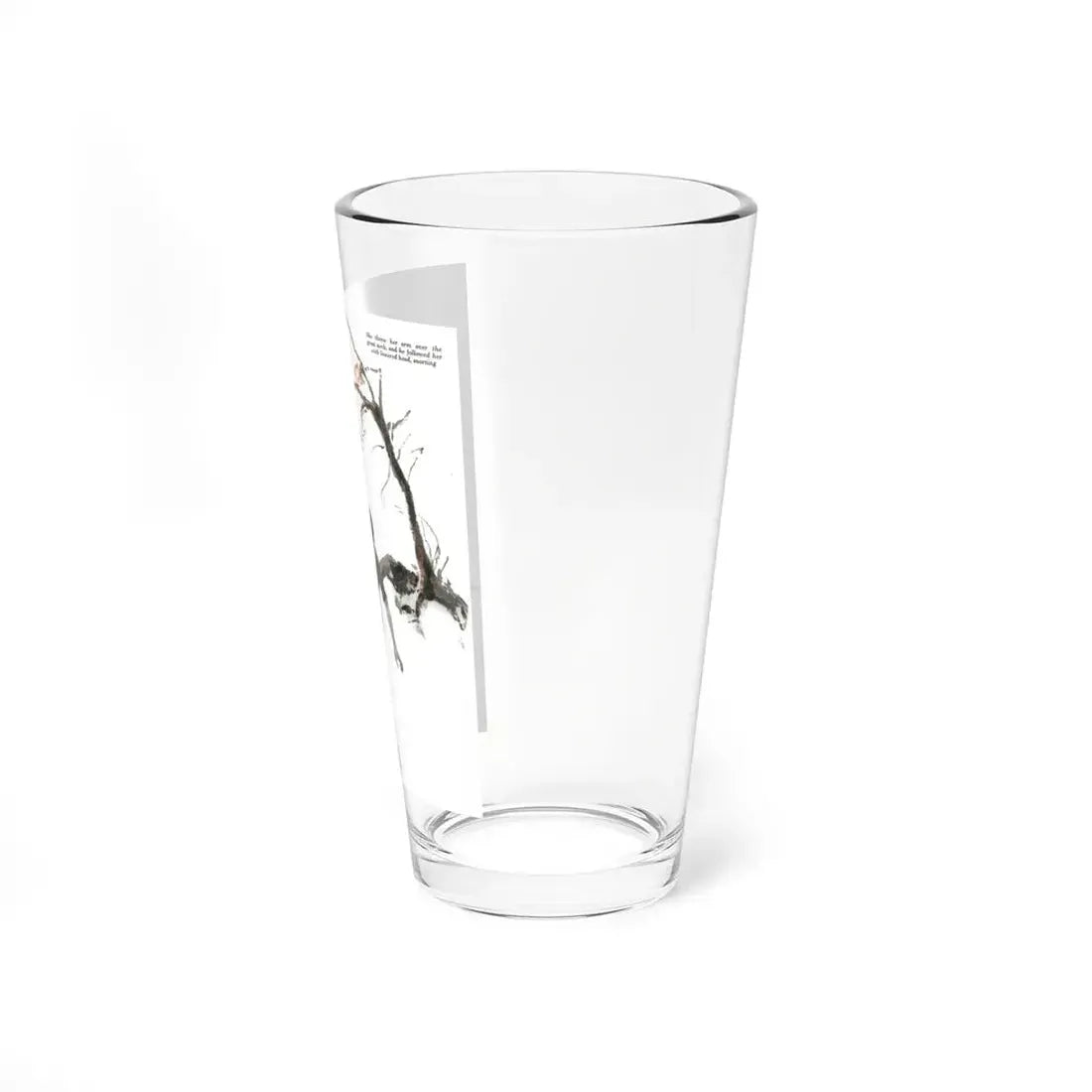 The Bull (1), McCall's magazine, July 1922 (Magazine Illustration) Pint Glass 16oz - Go Mug Yourself