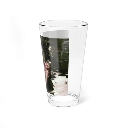 The Bundle Beside The Road, Redbook, March 1942 (Magazine Illustration) Pint Glass 16oz - Go Mug Yourself