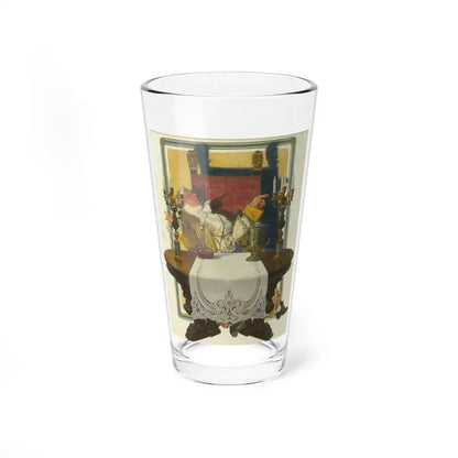 The Burgrave's Farewell, 1904 (Magazine Illustration) Pint Glass 16oz 16oz - Go Mug Yourself