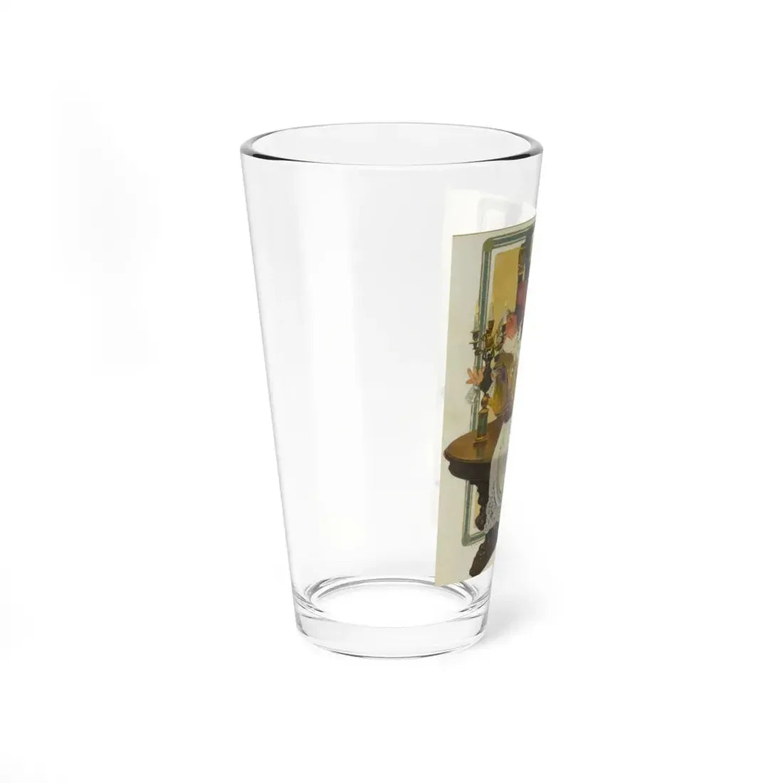 The Burgrave's Farewell, 1904 (Magazine Illustration) Pint Glass 16oz - Go Mug Yourself