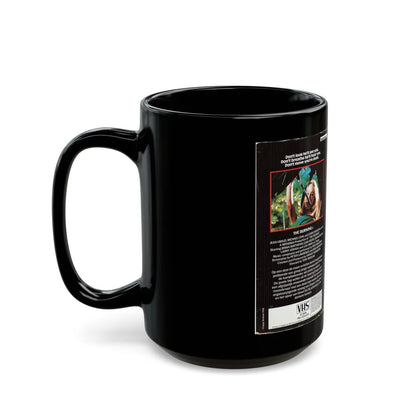 THE BURNING THORN EMI VIDEO (VHS COVER) - Black Coffee Mug-Go Mug Yourself