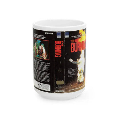 THE BURNING THORN EMI VIDEO (VHS COVER) - White Coffee Mug 15oz - Go Mug Yourself