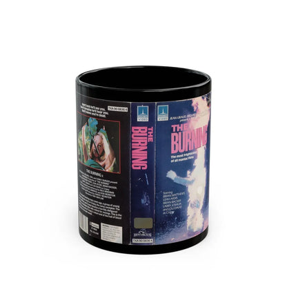 THE BURNING (VHS COVER) - Black Coffee Mug-11oz-Go Mug Yourself