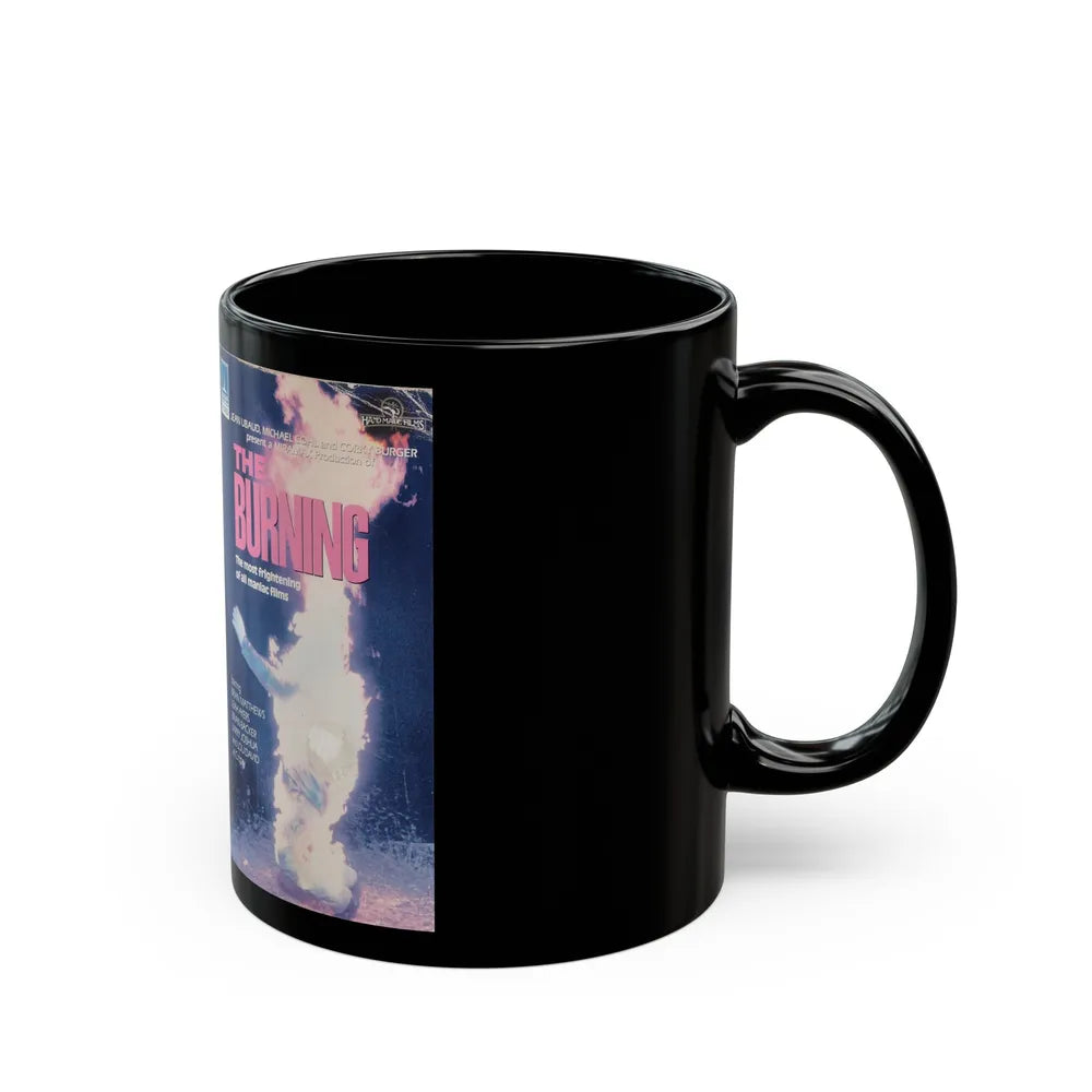 THE BURNING (VHS COVER) - Black Coffee Mug-Go Mug Yourself