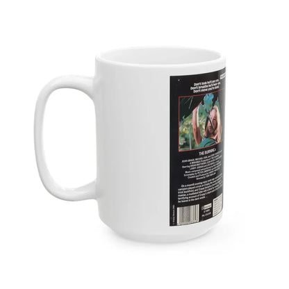 THE BURNING (VHS COVER) - White Coffee Mug - Go Mug Yourself